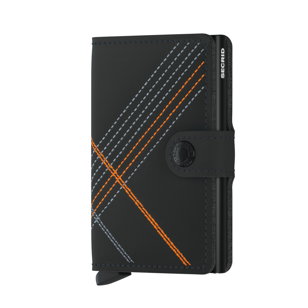 Miniwallet Stitch Linea Orange