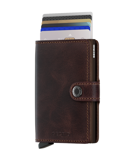 Miniwallet Vintage Chocolate