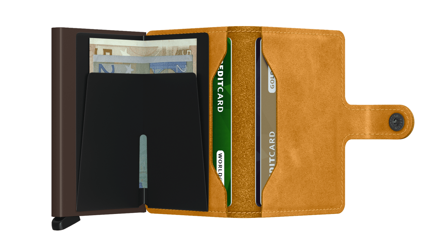 Miniwallet Vintaqe Ochre