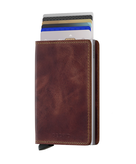Slimwallet Vintage Brown