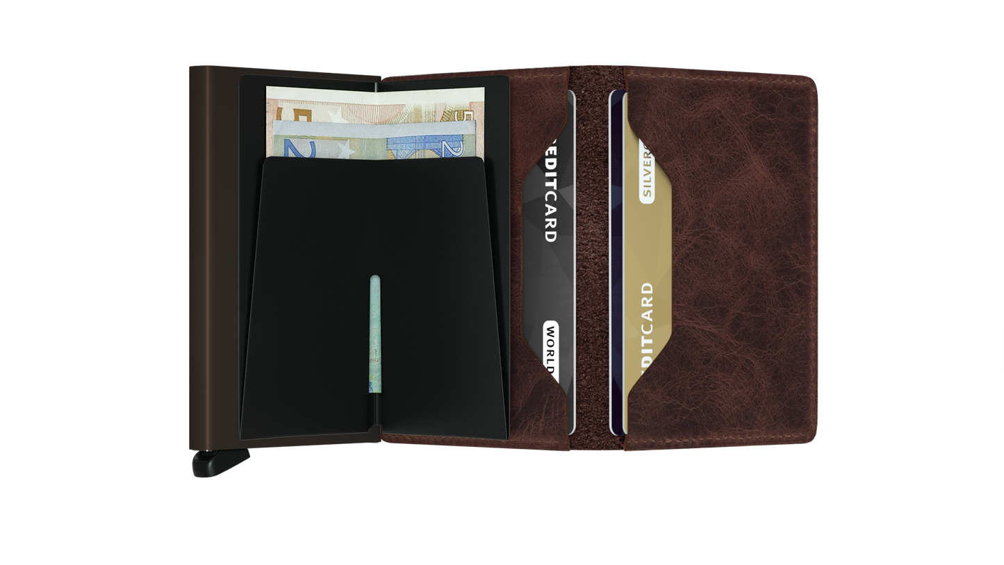 Slimwallet Vintage Chocolate